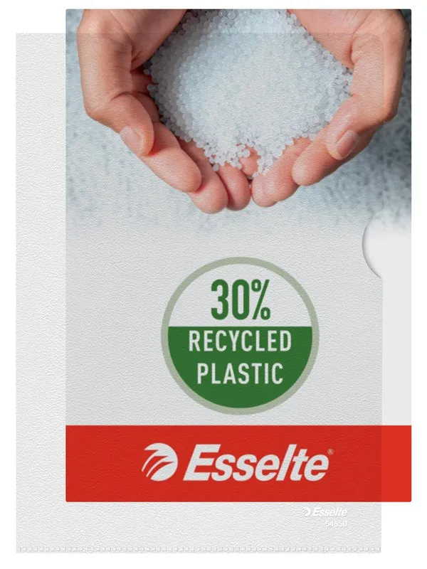 Esselte kvalitetsomslag A5, 30 % resirkulert plast