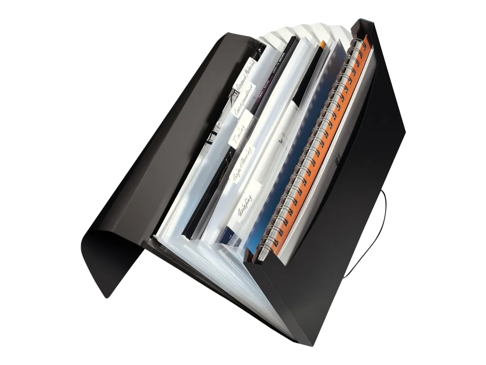 Leitz Prosjektmappe  Solid PP Sort