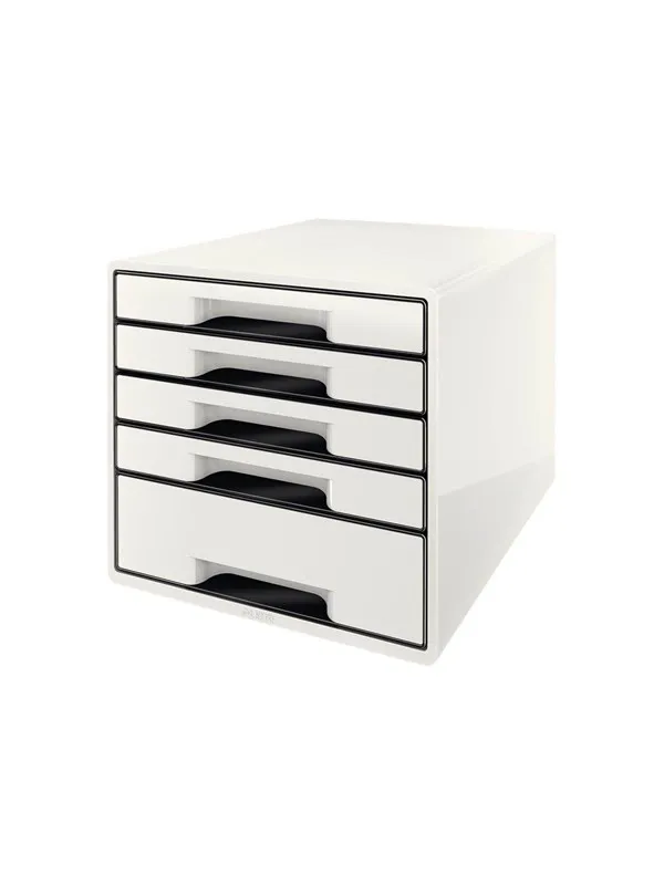 Leitz Skuffkube  WOW 5 skuffer Sort