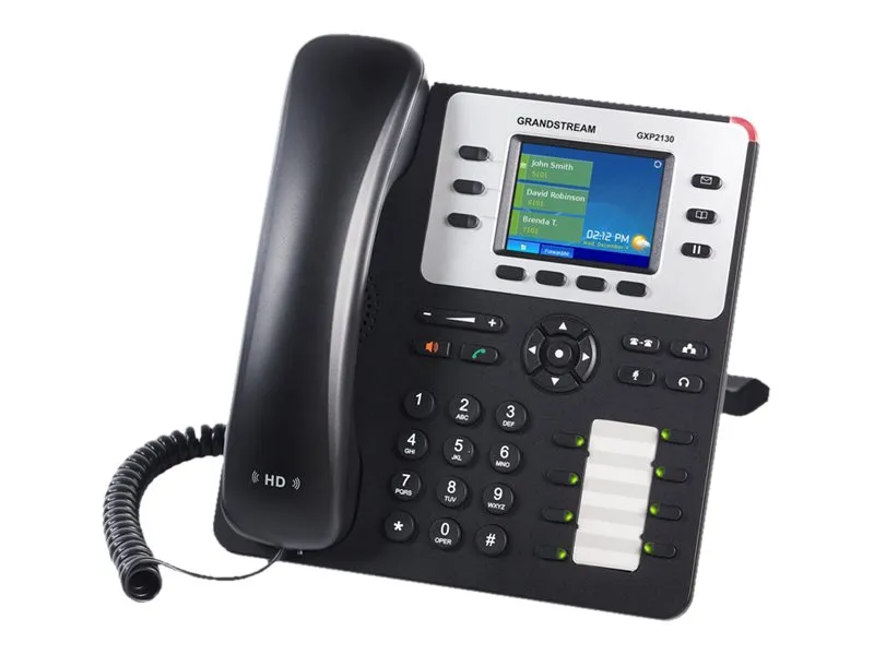 Grandstream GXP2130 VoIP-Telefon (SIP) mit 3 Leitu