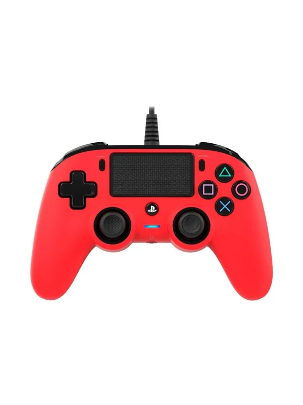 NACON Compact Controller Red - Wired Controller - Sony PlayStation 4