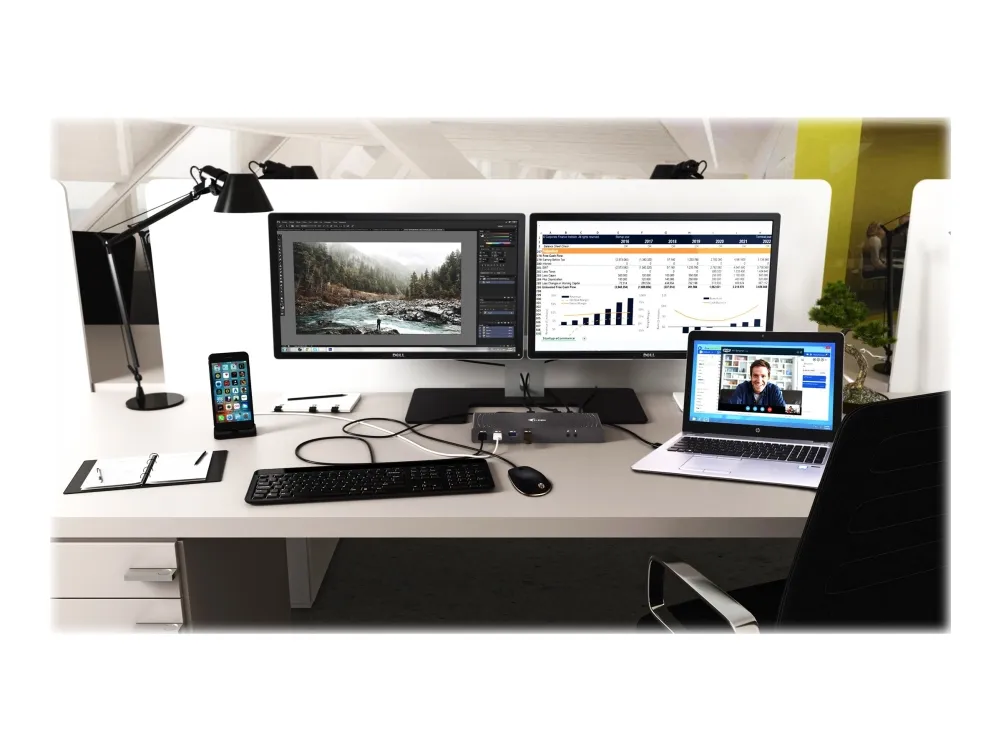 I-Tec USB 3.0 / USB-C / Thunderbolt 3 Dual Display Docking Station