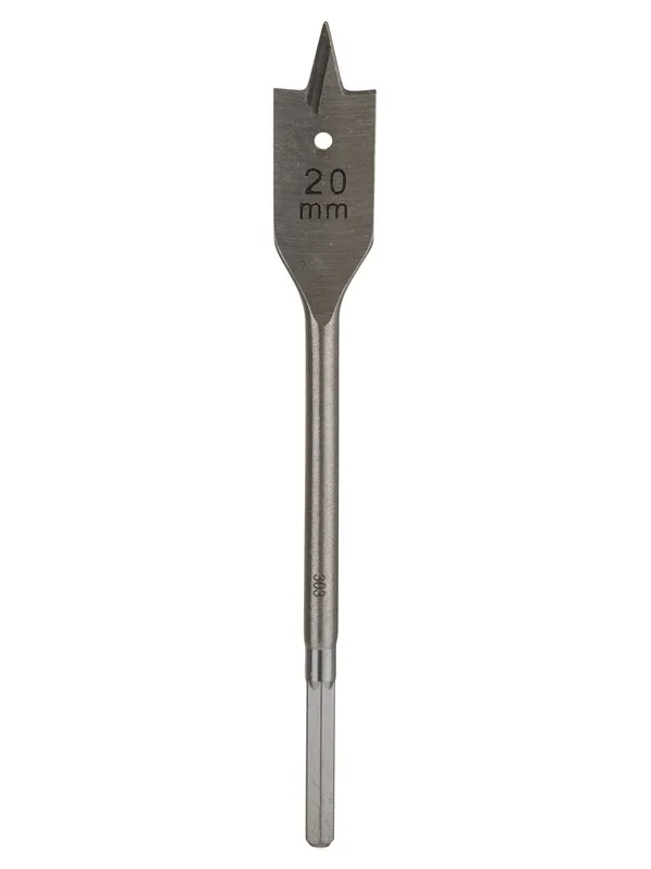 Bosch Flatfresebor, sekskant D= 20,0 mm, L= 160 mm