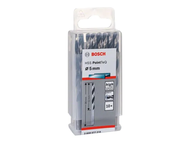 Bosch HSS spiralbor PointTeQ 5,0 mm