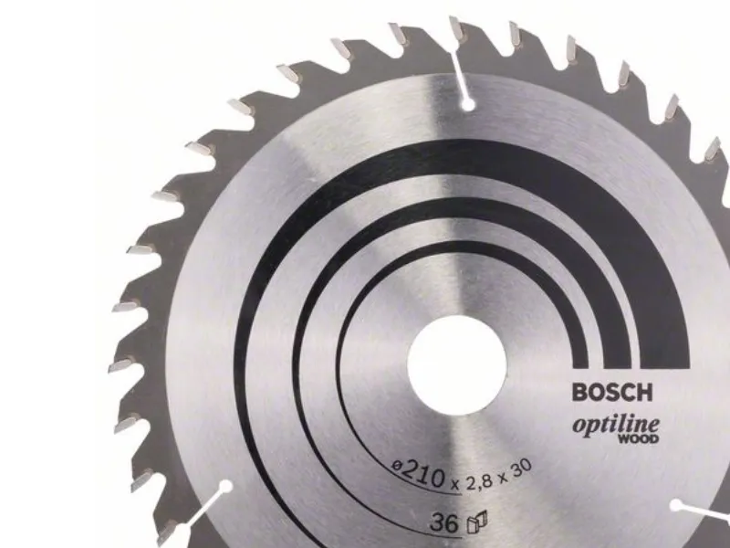 Bosch Sirkelsagblad Optiline Wood 210 x 30 x 2,8 mm, 36