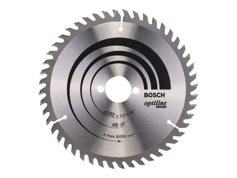 Bosch Sirkelsagblad Optiline Wood 190 x 30 x 2,0 mm, 48