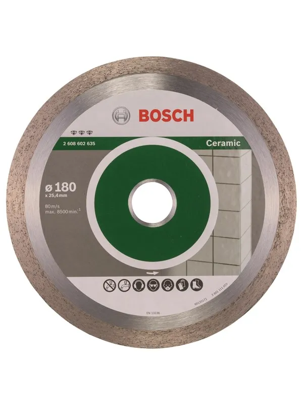 Bosch Diamantkappeskive Best for Ceramic 180 x 25,40 x 2,2 x 10 mm