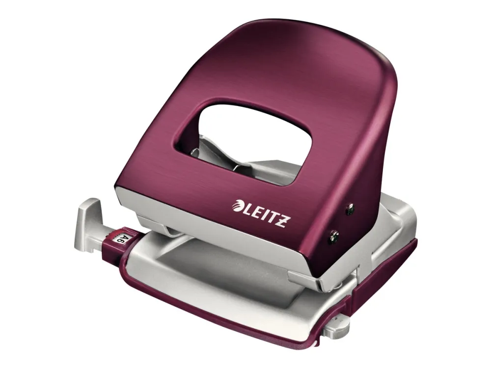 Leitz Hullemaskin  Style NeXXt 2-hull 30 ark Garnet Rød