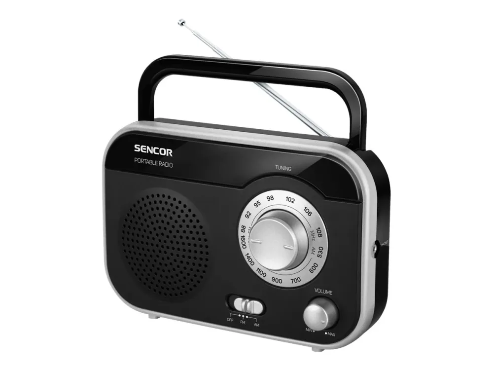 Sencor SRD 210BS - AM/FM - Sølv