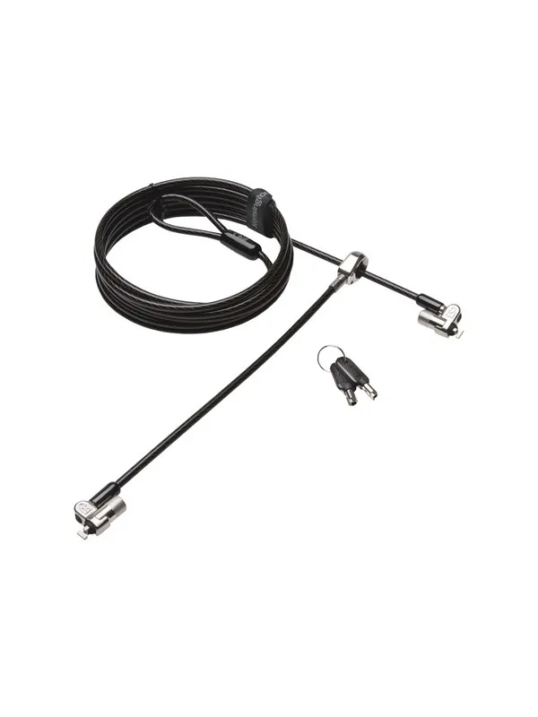 Kensington MicroSaver 2.0 Keyed Twin Laptop Lock - Like Keyed