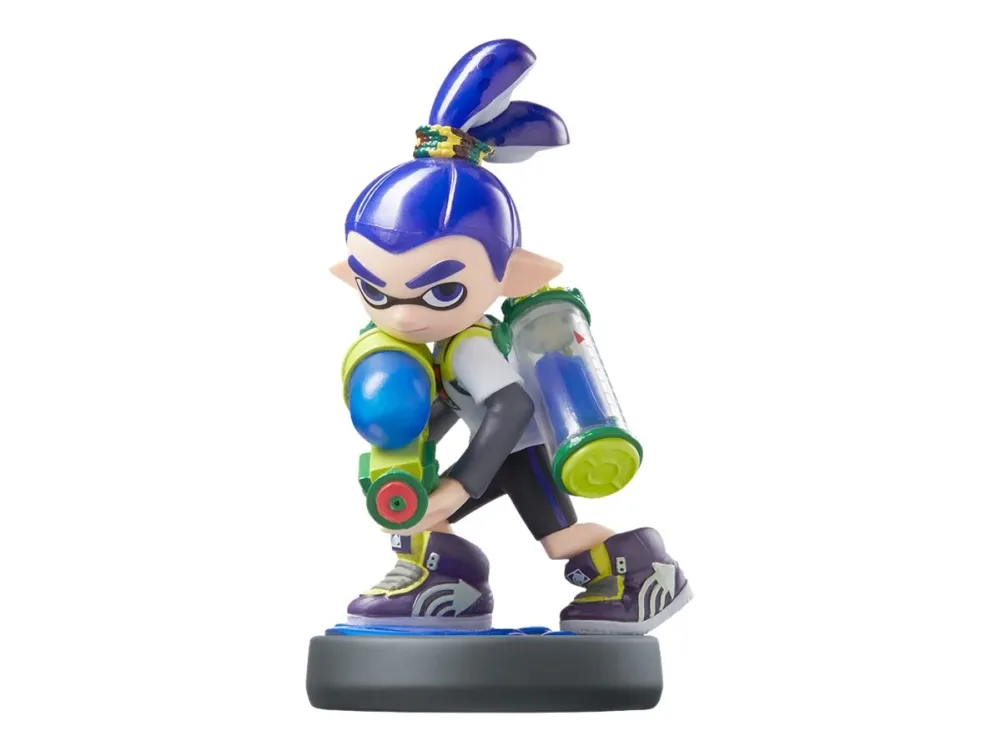 Nintendo Amiibo Inkling Boy Blue - (Splatoon Collection)