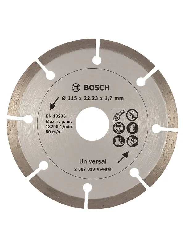 Bosch Diamantkappeskive for bygningsmaterialer, Ø 115 mm