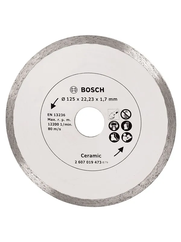 Bosch Diamantkappeskive for fliser, Ø 125 mm