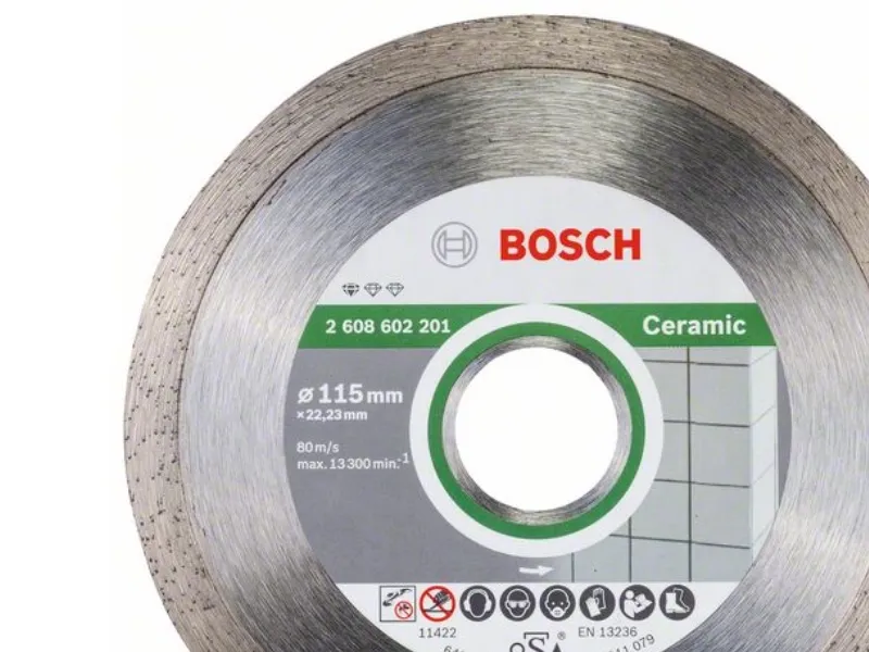 Bosch Diamantkappeskive standard for Ceramic 115 x 22,23 x 1,6 x 7 mm