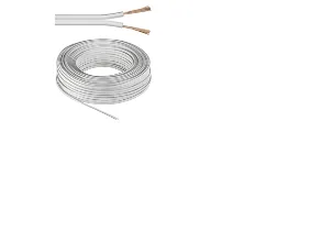 Pro Speaker Cable 2.5mm White - 50m