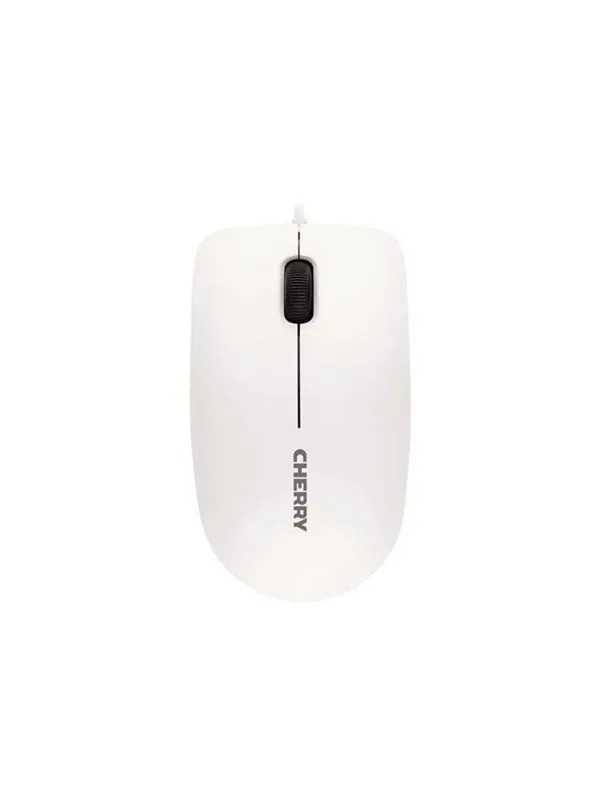 Cherry MC 1000 - Mus - Optisk - 3 knapper - Hvit