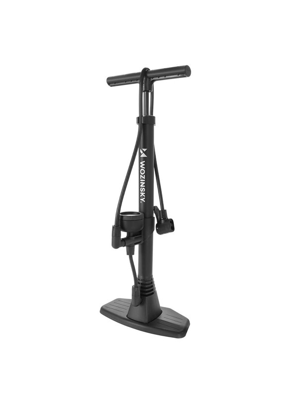 Wozinsky WPR-02 Floor Bicycle Pump - Black