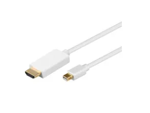 Pro Mini Displayport - HDMI - 2m - Hvit