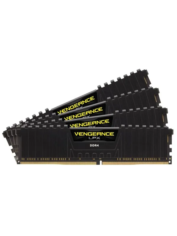 Corsair Vengeance LPX DDR4-2666 - 16GB - CL16 - Quad Channel (4 pcs) - Intel XMP - Svart