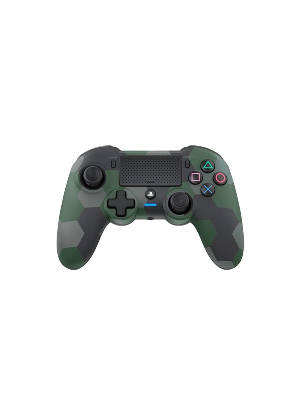 NACON Dualshock 4 V2 Controller Asymmetric - Camo Green - Wireless Controller - Sony PlayStation 4