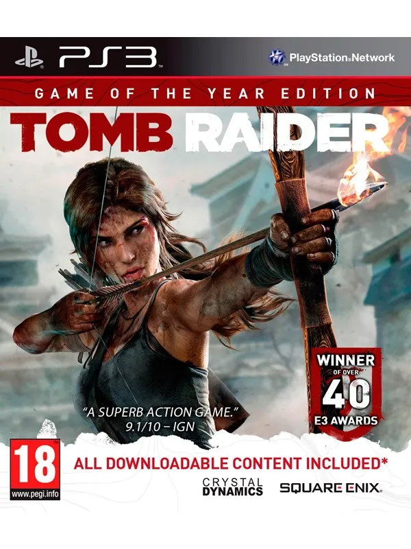 Tomb Raider - Game of the Year Edition - Sony PlayStation 3 - Action/Adventure