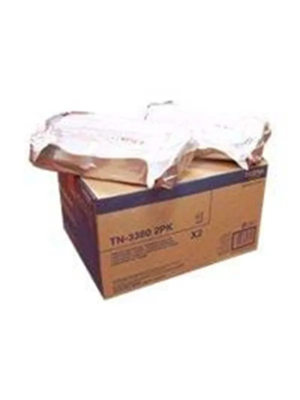Brother TN3380 2PK - Laser toner Svart