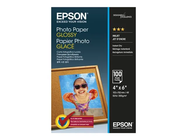 Epson Photo paper glossy 100x150mm