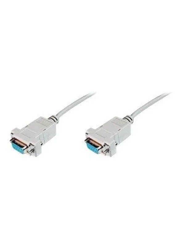 DIGITUS Zero-Modem Connection Cable - 3m - Beige - 3m