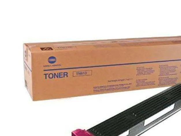Konica Minolta A0TM350 Toner - Laser toner Rød