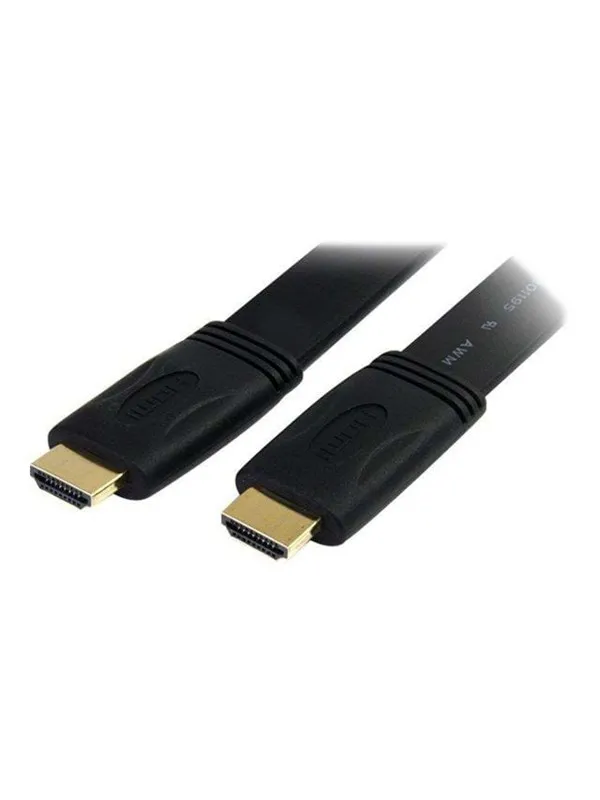 StarTech.com HDMI - HDMI - Flat - 5m - Svart