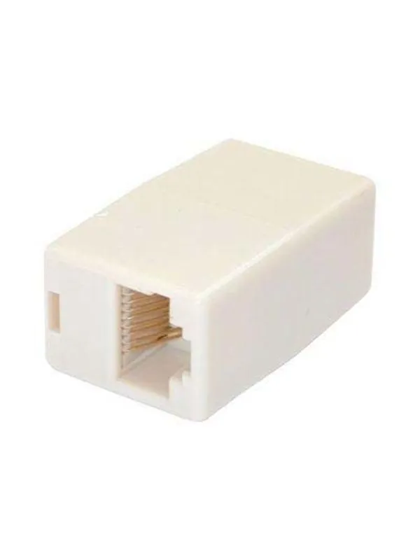 StarTech.com Cat5e RJ45 Modular Inline Coupler - Hvit - 0cm