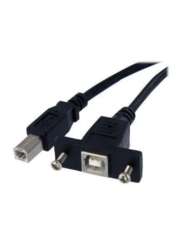 StarTech.com 1 ft Panel Mount USB Cable