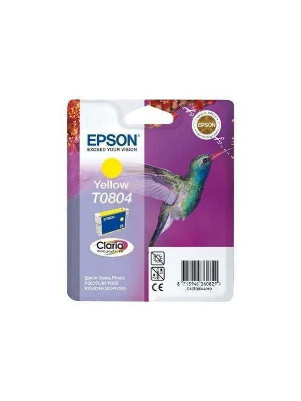 Epson T0804 Yellow - Blekkpatron Yellow