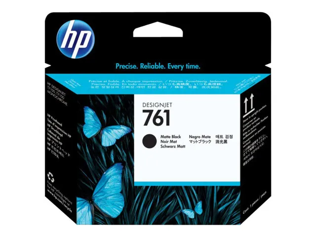 HP 761 Printhead Matte Black - Skrivehode Matt svart