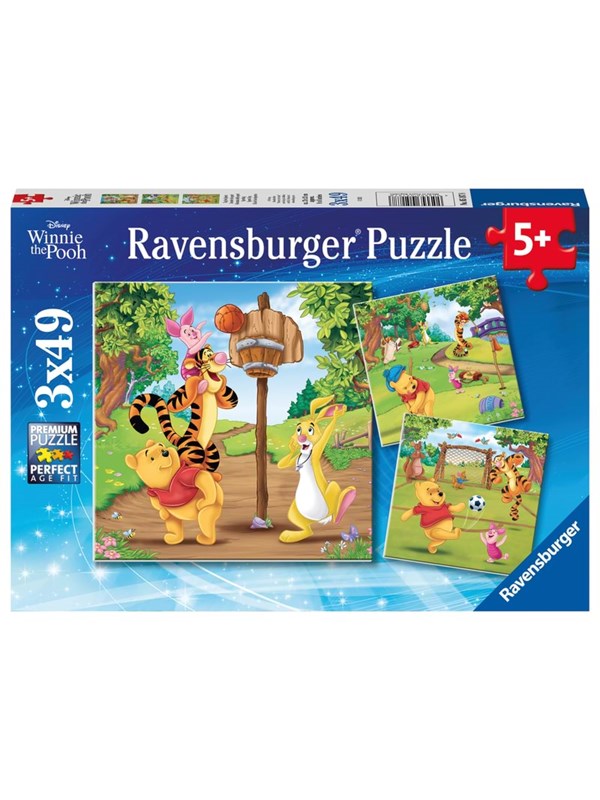 Ravensburger Disney Winnie the Pooh Sports Day 3x49p