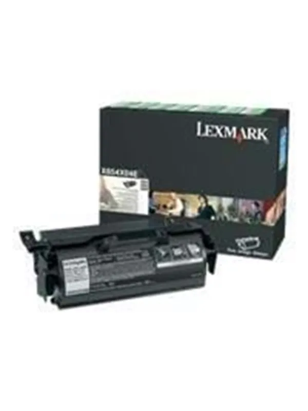 Lexmark X654X31E Toner Black - Laser toner Svart