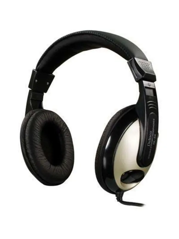 Deltaco Headset med volumekontrol