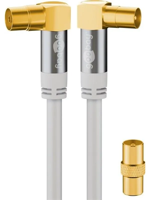 Pro TV antenna cable (135 dB) 4x shielded 5 m