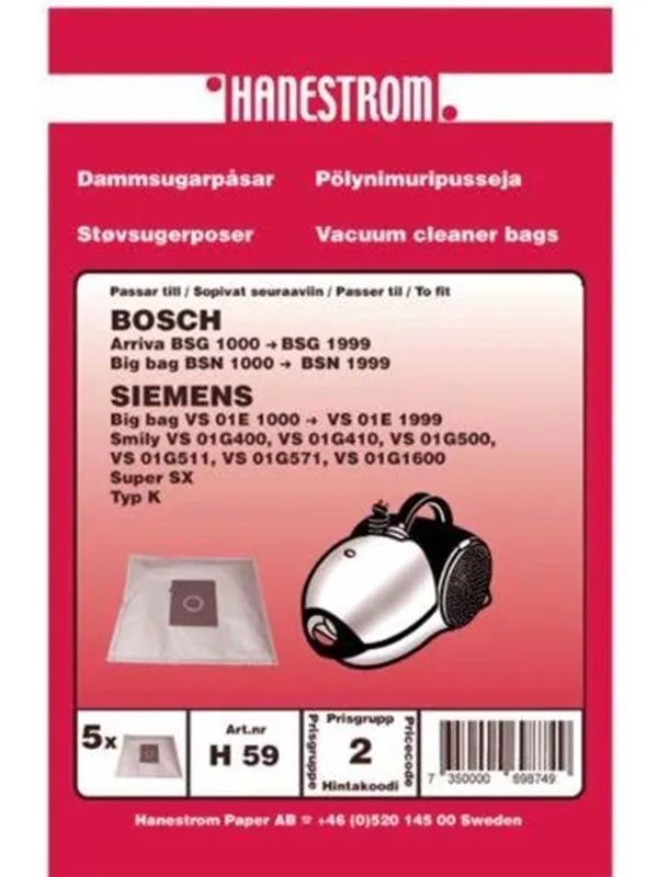 hanestroem Vacuum Cleaner Bags