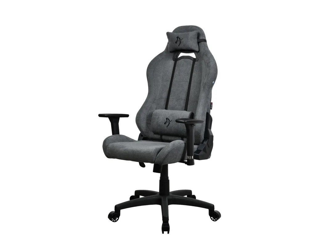 Arozzi Torretta Soft fabric - Ash Kontorstol - Mykt stoff - Opptil 120 kg