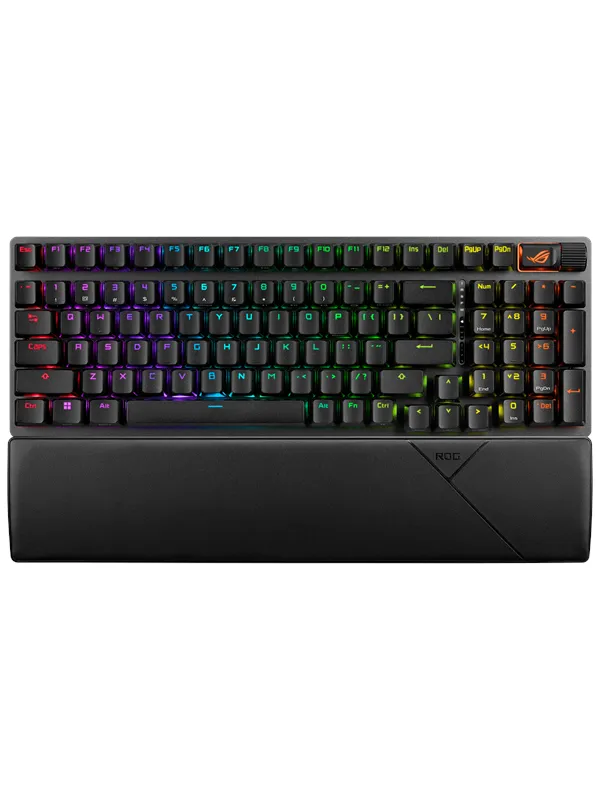 ASUS ROG Strix Scope II 96 Trådløst - Gamingtastatur - Nordisk - Svart