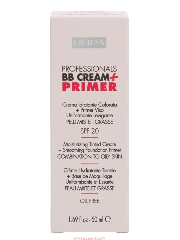 PUPA Milano Pupa Pupa Professionals BB Cream + Primer SPF20 - 002 Sand