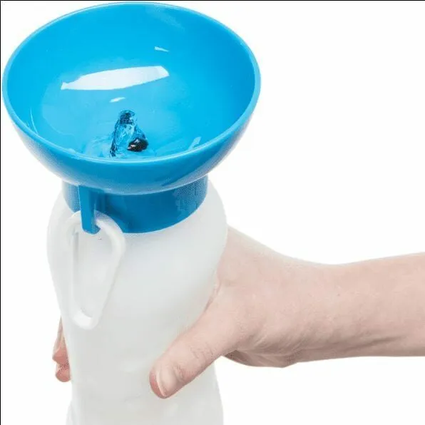 Trixie Bottle with bowl plastic 0.55 l - Assorted