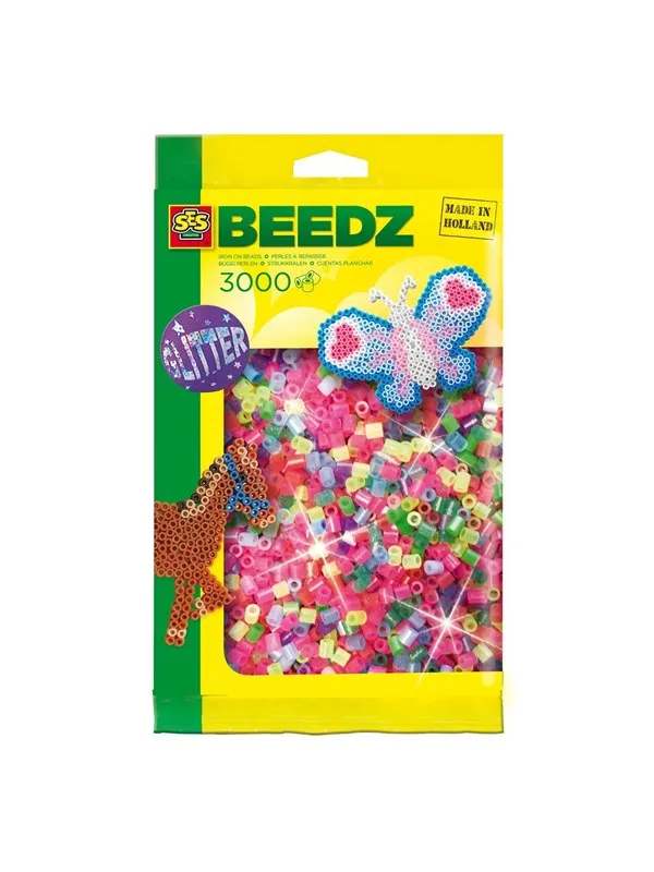 SES Creative Iron-on Beads - Glitter 3000pcs.