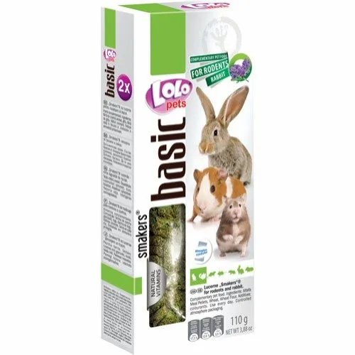 Lolo Pets 2x seed sticks rodent/rabbit alfalfa
