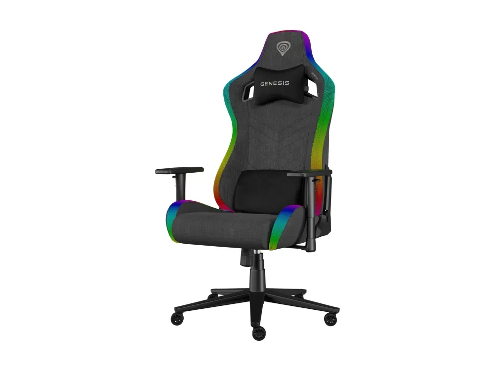 Genesis Trit 660 RGB Gamingstol - Stoff - Opptil 150 kg