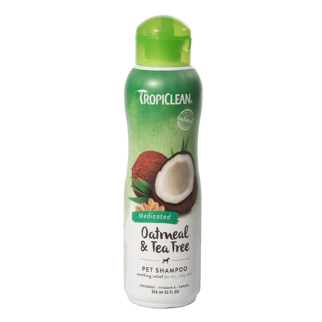 Tropiclean Shampoo Medicated Itch Relief 355 ml.