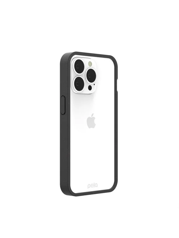 Pela Clear - iPhone 13 Pro case - Black