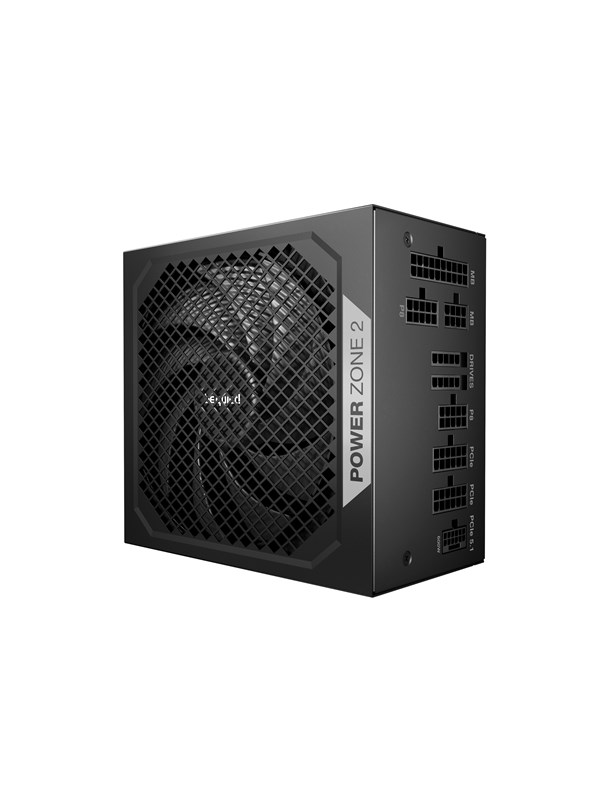 be quiet! POWER ZONE 2 750 Strømforsyning (PSU) - 750 Watt - 140 mm - ATX 3.1 - 80 Plus Platinum sertifisert