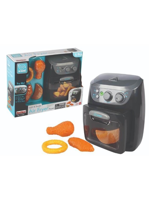 Red box Air Fryer med lys & lyd